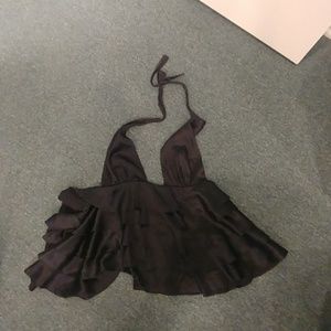 Frankie B. Satin top